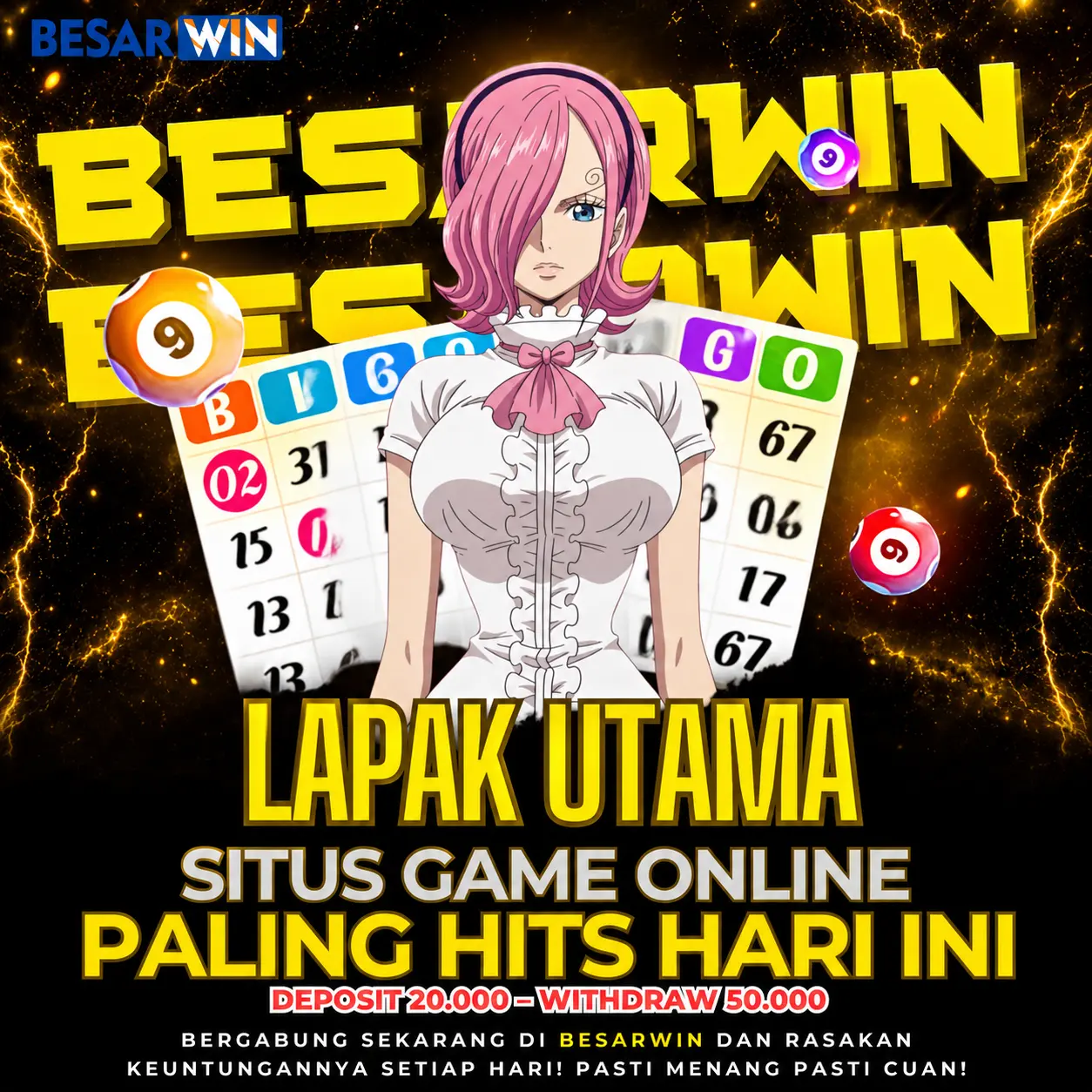 BESARWIN - Lapak Utama Game Online dengan Dukungan Live Chat 24 Jam